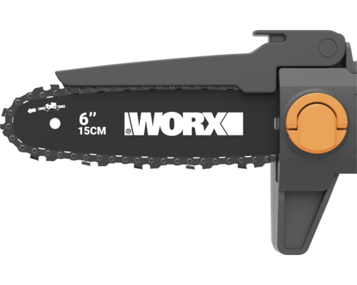 Řetězová pila WORX, délka lišty 15 cm