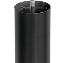 Kovová noha nábytku se závitem