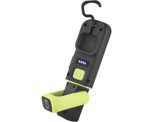 Dílenská lampa s hákem a magnetem