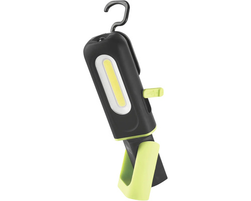 Pracovní svítilna s hákem a USB portem