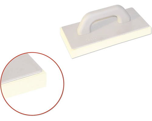 Houbařské hladítko s rukojetí, circa 28x14 centimetrů