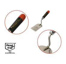 Nářadí pro obkladače Maurerlob s čepelí z nerezové oceli a ergonomickou rukojetí