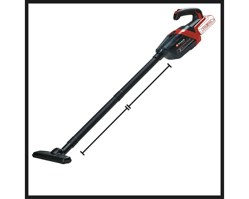 Akumulátorový vysavač Einhell se sací trubkou a hubicí