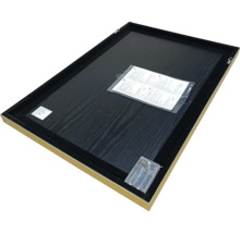 Zadní strana zarámovaného obrazu s věšáky