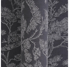 Záclonová látka s rostlinným vzorem