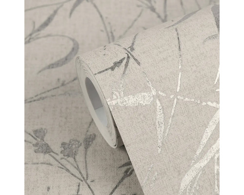 Role tapety s květinovým vzorem