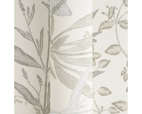 Role tapety s rostlinným vzorem