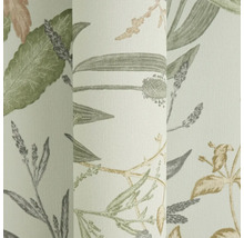 Role tapety s rostlinným vzorem