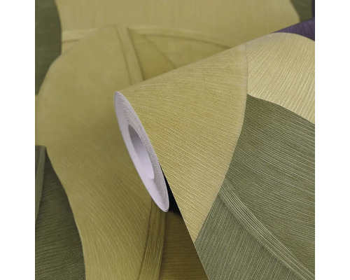 Role tapety s geometrickým vzorem