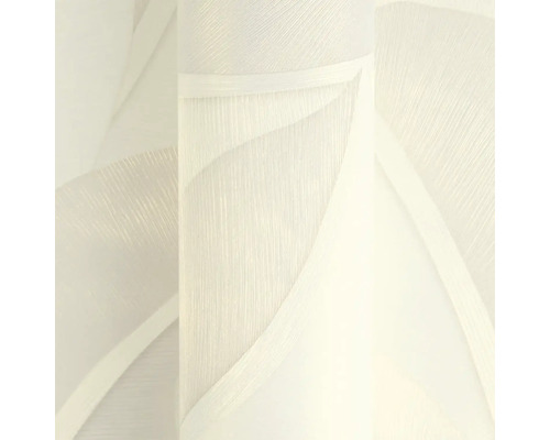 Vliesová tapeta s abstraktním vzorem vln a jemnou vertikální strukturou.