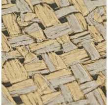 Tapeta se vzhledem pleteneho prouti s realistickou texturou povrchu.