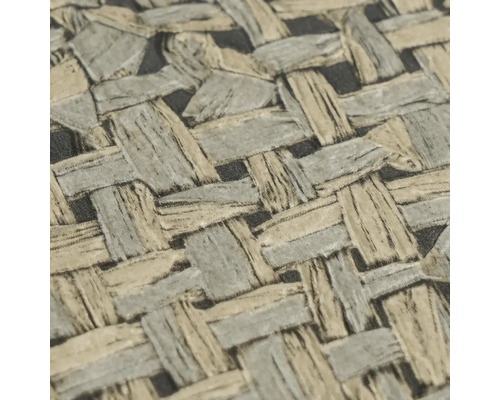 Detail tapety s pleteným vzorem