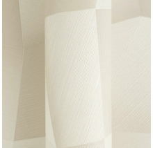 Vliesová tapeta s geometrickým vzorem z velkých ploch a jemných diagonálních linií.