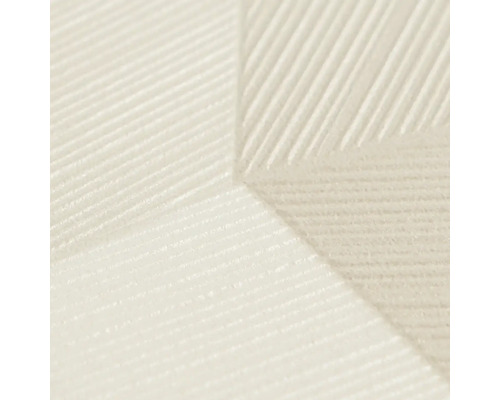 Vliesová tapeta s geometrickým vzorem z diagonálních linií s reliéfní strukturou.