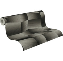 Role tapety s geometrickým vzorem