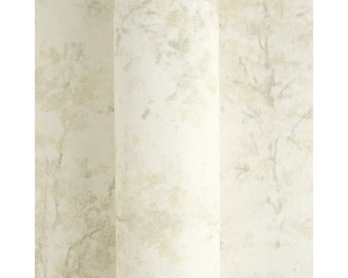 Vliesová tapeta s abstraktním motivem lesa a třpytivou povrchovou strukturou.