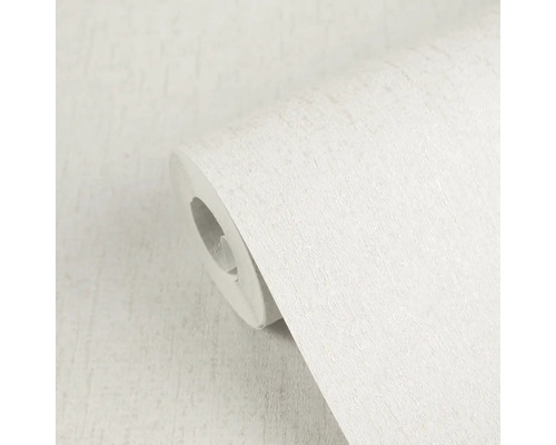 Role tapety s jemnou texturou v bílé barvě