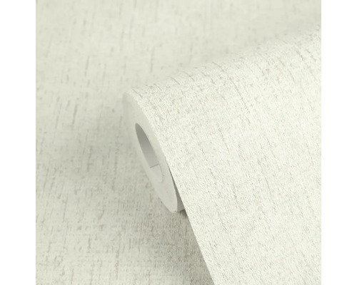 Světlá strukturovaná tapeta v roli s vertikálním linkovým vzorem pro vnitřní úpravu stěn.