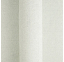 Vliesová tapeta v krémové barvě s jemnou lněnou strukturou.