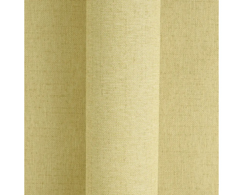 Strukturovaná béžová tapeta s jemným lněným vzhledem a svislými liniemi.