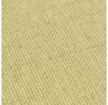 Strukturovaná tapeta v béžové barvě s jemnou vertikální žebrovanou strukturou.