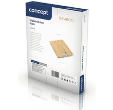 Balení digitální kuchyňské váhy Concept z bambusu