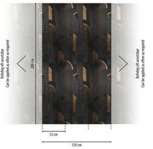 Tapeta s grafickým vzorem a rozměry