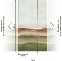 Foto tapeta s motivem krajiny a rozměry