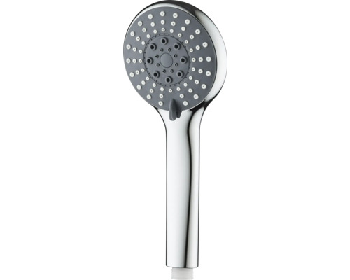 Kovová ruční sprcha s několika režimy proudu