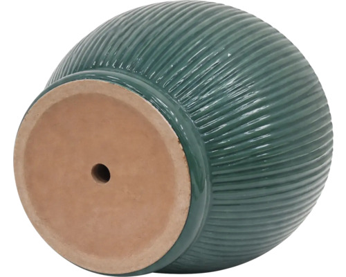 Keramický květináč s drenážním otvorem