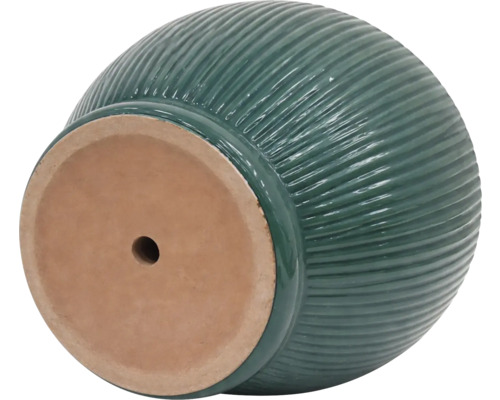 Keramický květináč s drenážním otvorem