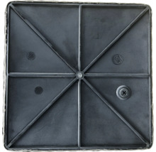 Čtvercová plastová deska s výztuhami