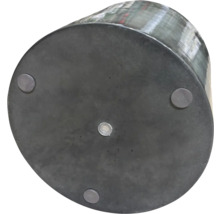 Válcovitý podstavec s kulatou základnou a nožičkami