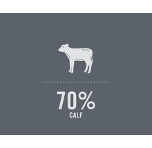 Symbol 70 procent telecího masa