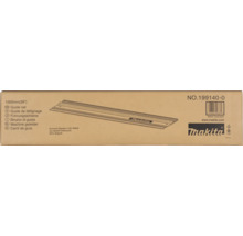 Kartonový obal pro vodicí lištu Makita 1000 milimetrů, model 199140-0, s vyobrazením produktu a Makita Logo.