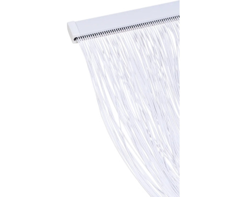 Lamelový závěs s bílými vlákny