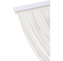 Provázkový závěs s bílou závěsnou lištou