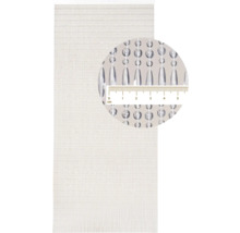 Ozdobné šály s perlovými třásněmi a centimetrovou indikací pro určení velikosti