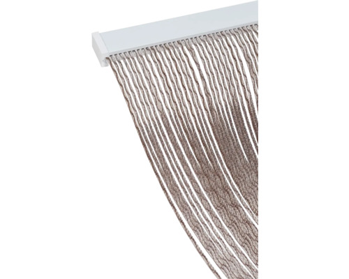 Dekorační závěs s vlákny a závěsnou lištou