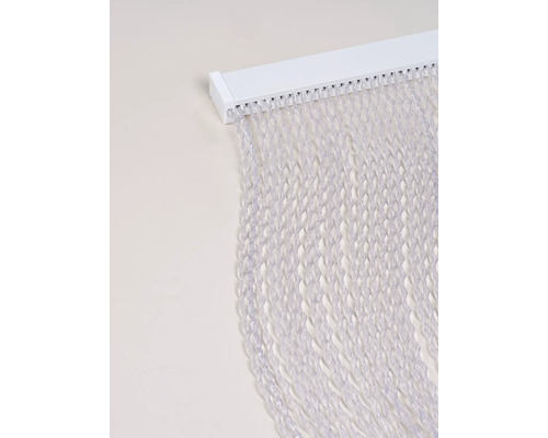 Dekorativní provázkový závěs s bílým držákem