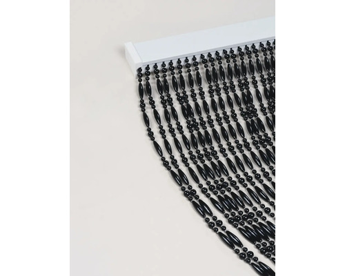 Korálkový závěs s černými korálky