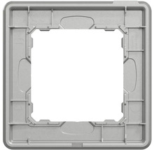 Krycí rámeček pro vypínače a zásuvky z plastu, pohled zezadu.