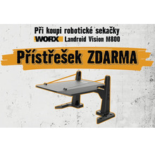 Kryt pro robotickou sekačku zdarma při koupi robotické sekačky Worx Landroid Vision M800