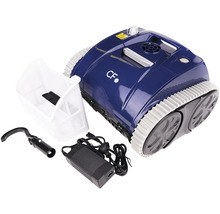 Čisticí robot pro bazény s filtračním košem, napájecím kabelem a hákem