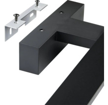 Číslo domu sedm z kovu s montážním materiálem