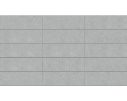 Šedé obkladové dlaždice s rovnými spárami