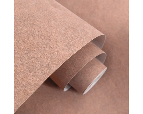 Vliesová tapeta v hnědé barvě se strukturovaným povrchem a melírovaným vzorem, role tapety.