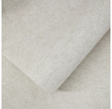 Vliesová tapeta s jemnou strukturou a decentním zrnem.