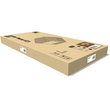 Kartonový obal pro zahradní domek G21 model GAH 529, v plochém balení.