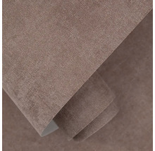 Strukturovaná vliesová tapeta v hnědých odstínech s jednobarevným vzhledem a jemnou povrchovou strukturou.